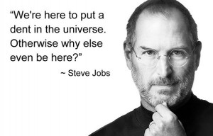Steve Jobs dent-in-universe